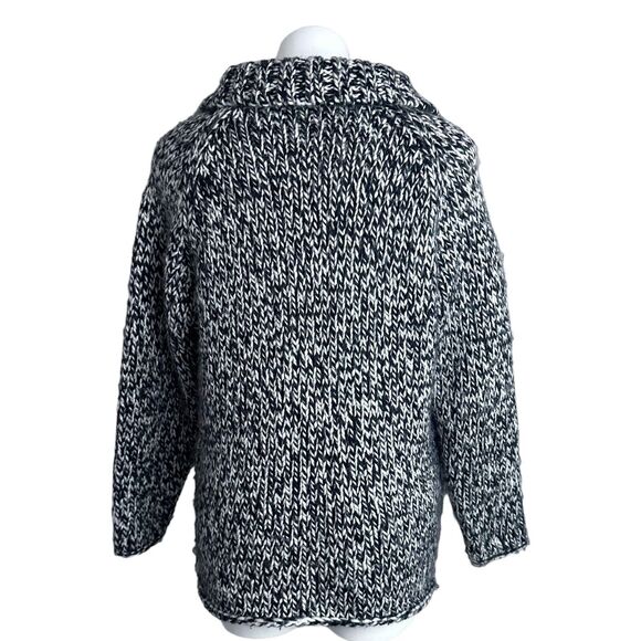 Liz Claiborne Chunky Knit Sweater Marled Pullover Wool Blend Size Medium Y2K - Picture 3 of 16